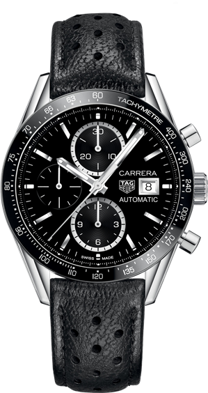 Watch Tag Heuer Man Carrera in Steel CV201AJ.FC6357 - CV201AJ.FC6357